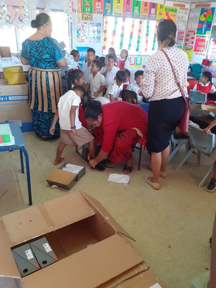 Shoes for the Pacific Islands