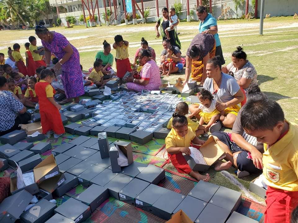 Shoes for the Pacific Islands