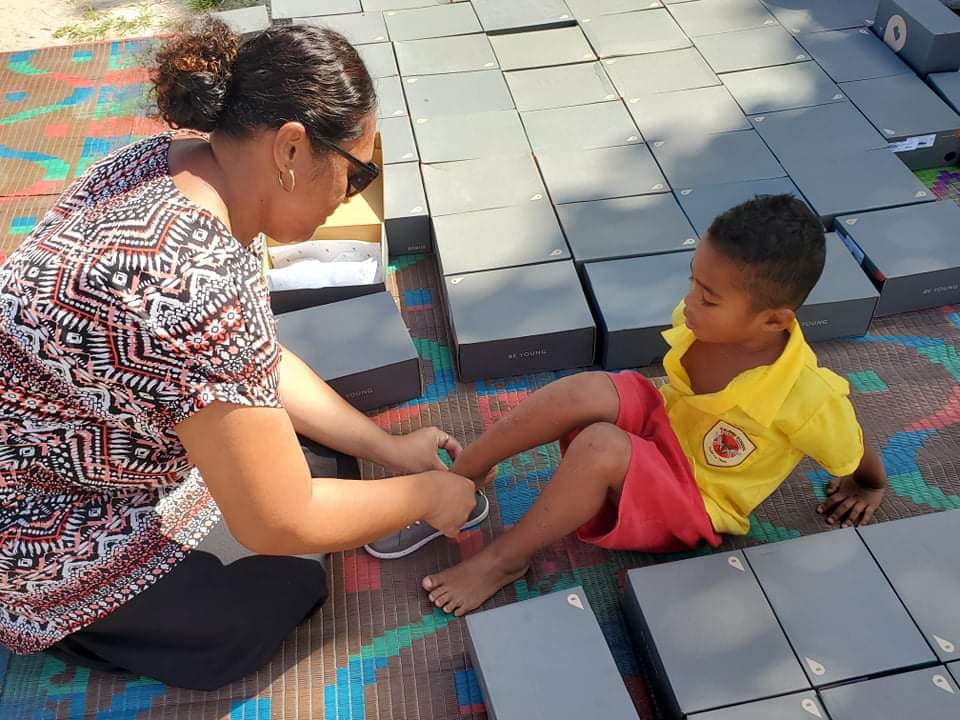 Shoes for the Pacific Islands